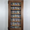 Card Display Cabinet with Adjustable Shelves