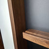 Card Display Cabinet made of walnut