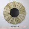 Poplar Sunburst Mirrors