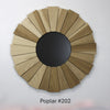 Poplar Sunburst Mirrors