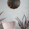 Walnut Sunburst Mirrors